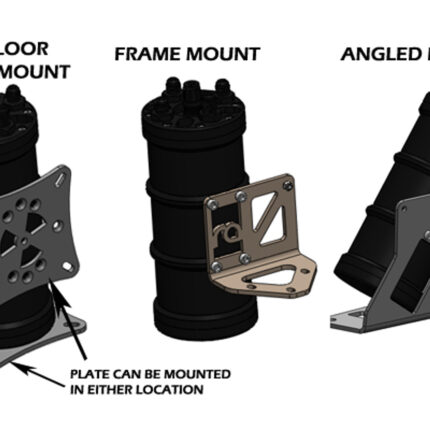 Radium Fuel Surge tank mounting bracket, Universal Wall/Floor Standard Mount