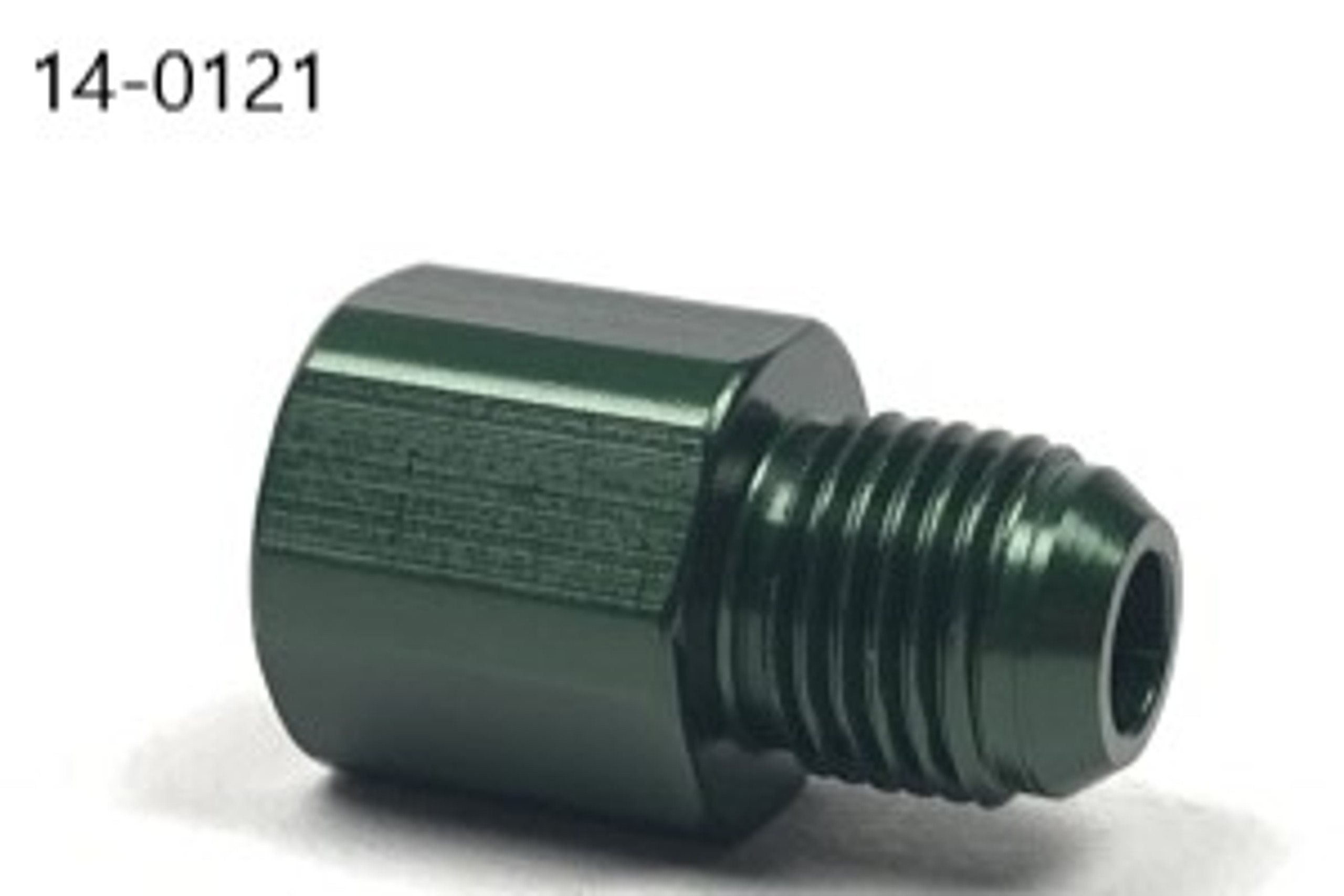 Radium M14x1.5 Inverted Flare to 6AN Male, Short