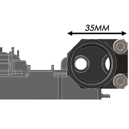 Radium Split-Flow Flex Fuel Sensor Adapter