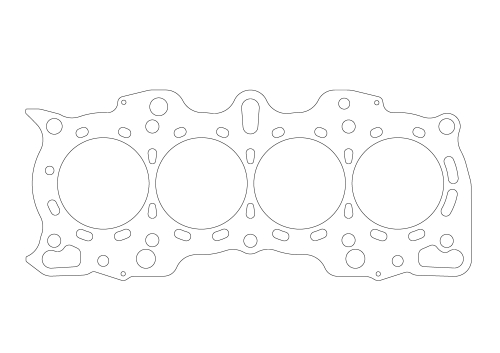 Athena MLS Head gasket Honda 1.8L 16V B18A D.84MM TH.0,85mm - Image 4