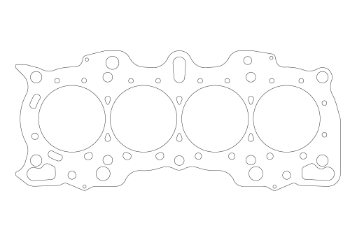 Athena MLS Head gasket Honda 1.6L 16V B16A D.84MM TH.0,85mm - Image 4