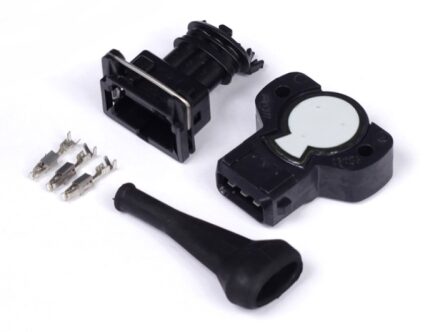 Haltech Throttle Pos. Sensor -Grey CW Rotation 8mm D-Shaft