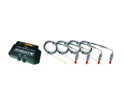 Innovate 4-Channel EGT Kit (TC-4 plus), 4 Type-K EGT Probes)
