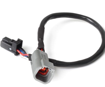 Haltech CAN Ada Cable DTM-4 F to 8 pin Black Tyco 75mm (3")