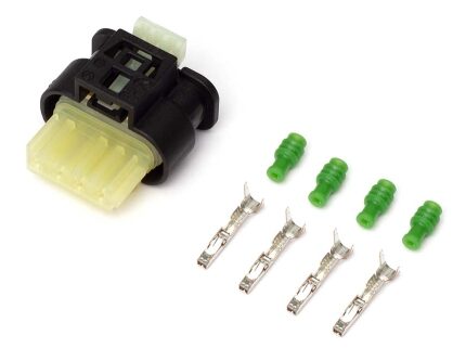 Haltech Plug & Pins Only Bosch 4000psi Fluid Pressure and Te