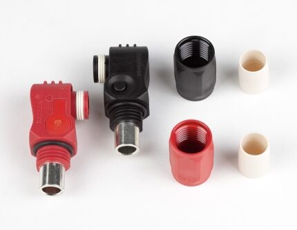 Haltech Plug set only - Surlok connectors red and black 120A