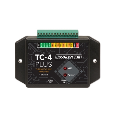 Innovate TC-4 PLUS Thermocouple Amp for MTS, 4-Ch w/Anlg Out