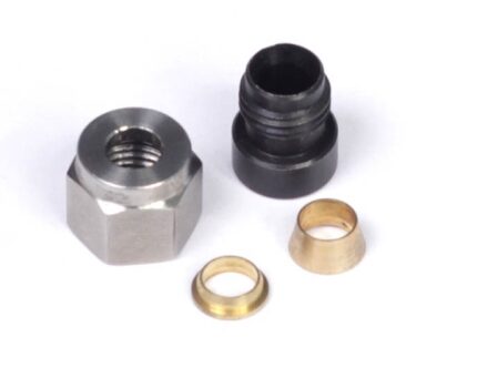 Haltech 1/4" Mild Steel Weld-on Kit - inc Nut and Ferrule