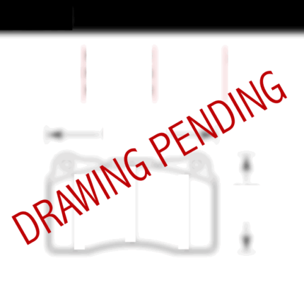 HB927Z.568 - Hawk PC Brake Pads; Rear