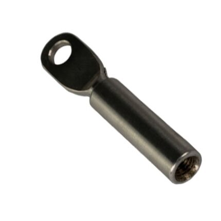 Turbosmart Clevis Suit IWG75 (1/4" UNF thread) 6.3mm (Hole) x 50mm