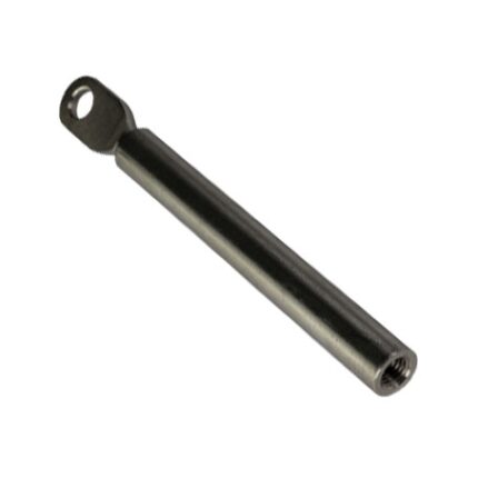 Turbosmart Clevis Suit IWG75 (1/4" UNF thread) 6.3mm (Hole) x 100mm