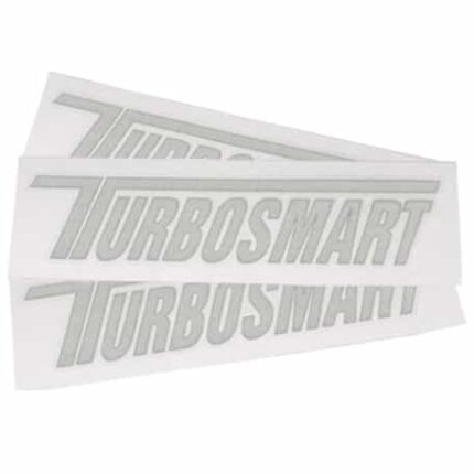Turbosmart TS Car Decal - White 600mm x 130mm