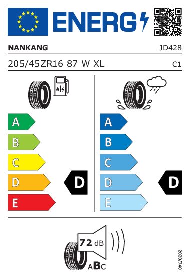 Nankang AR-1 205/45ZR16 87W - Image 2