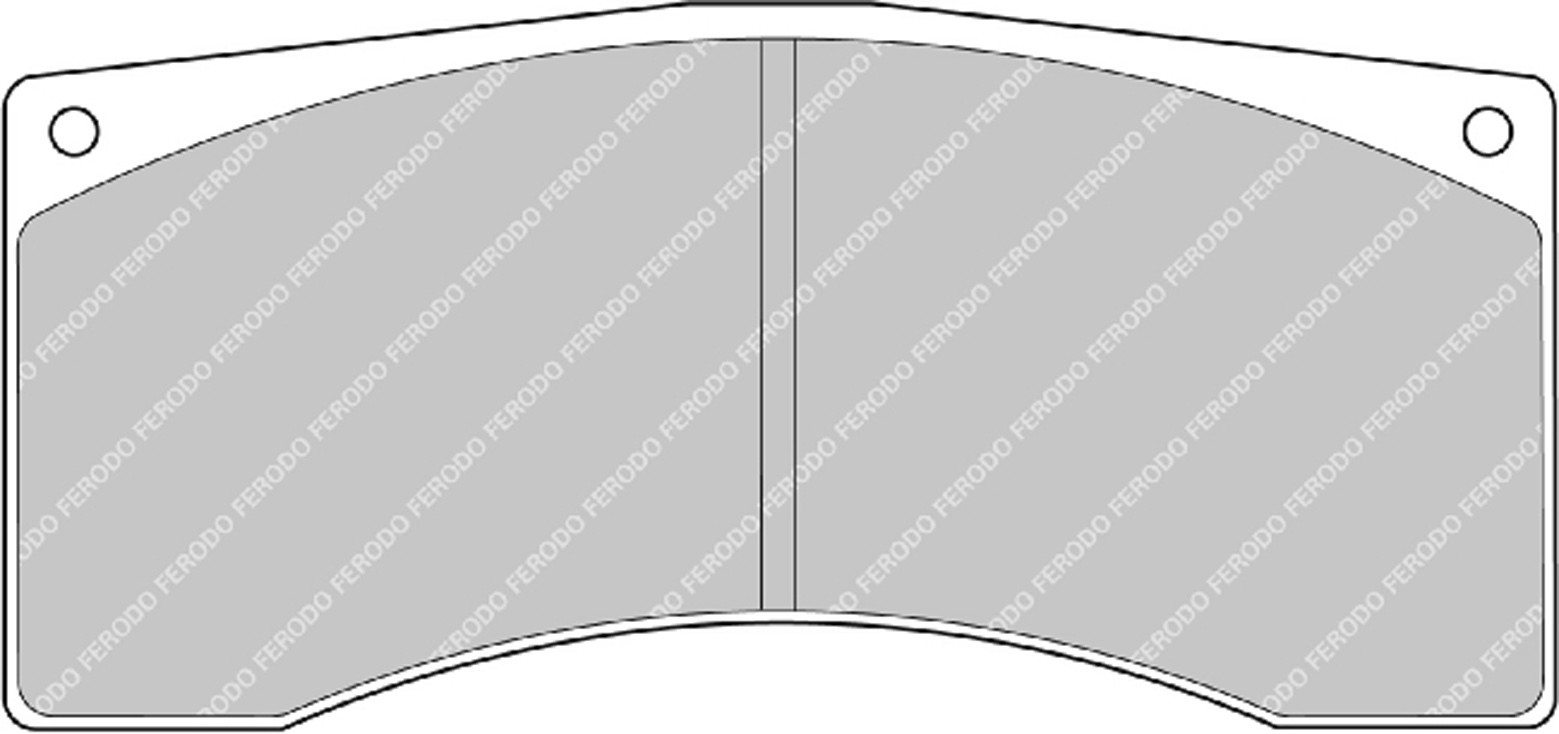 FER-FRP302ZB - Ferodo DS UNO Brake Pads - Thermally Bedded; Front/Rear - Image 2